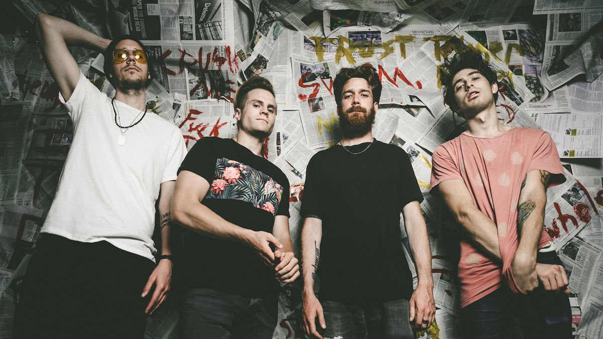 DEAD POET SOCIETY ANNOUNCE DEBUT ALBUM ‘-!-‘